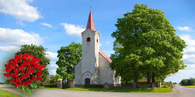 Доставка цветов Стразде (Латвия). Купить цветы в Страдзе