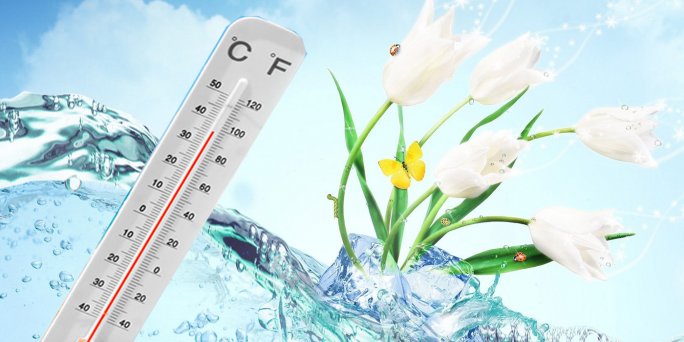 Выбор температуры воды