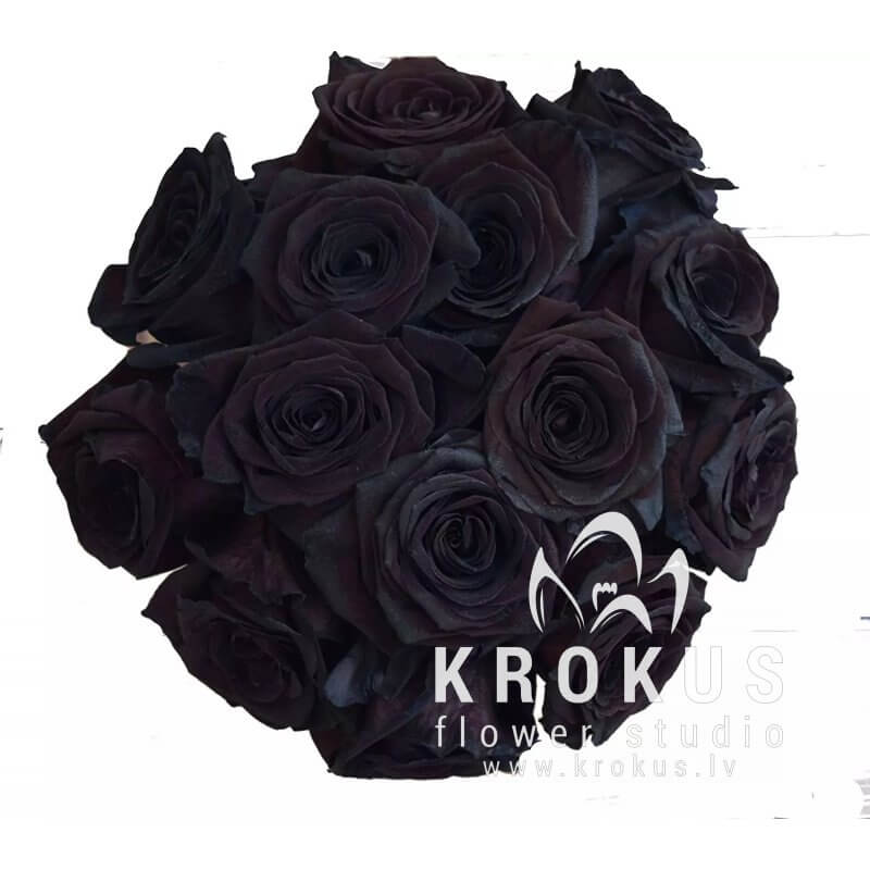 Черные розы это букет из свежих срезанных цветов. KROKUS ...
Черные Розы Букет
