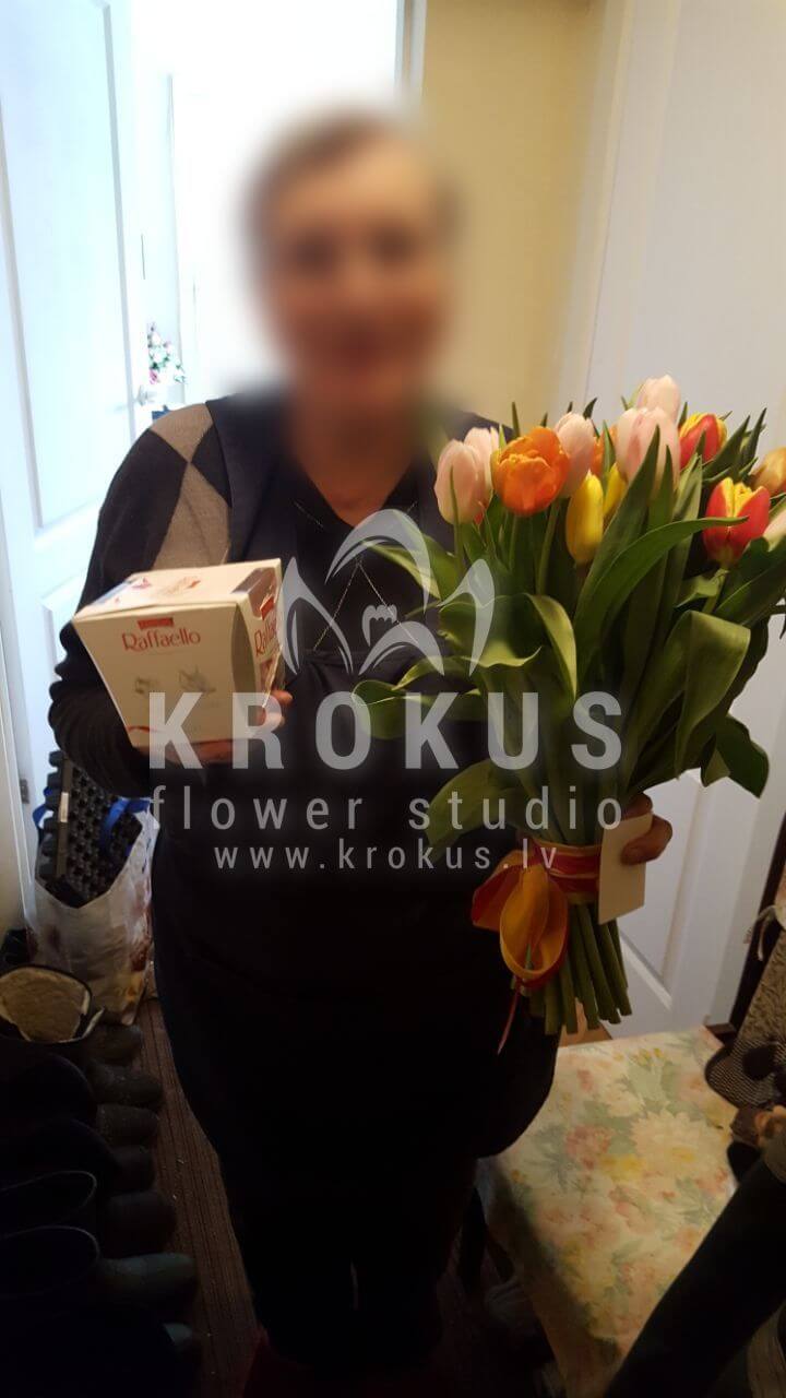 Deliver flowers to Eleja (tulipspeony tulips )