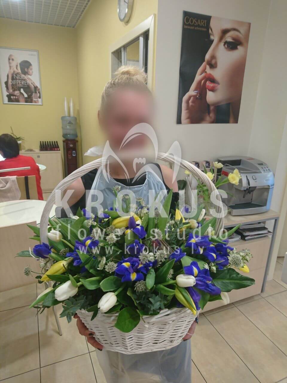 Deliver flowers to Rīga (tulipsirisesruscussalal)