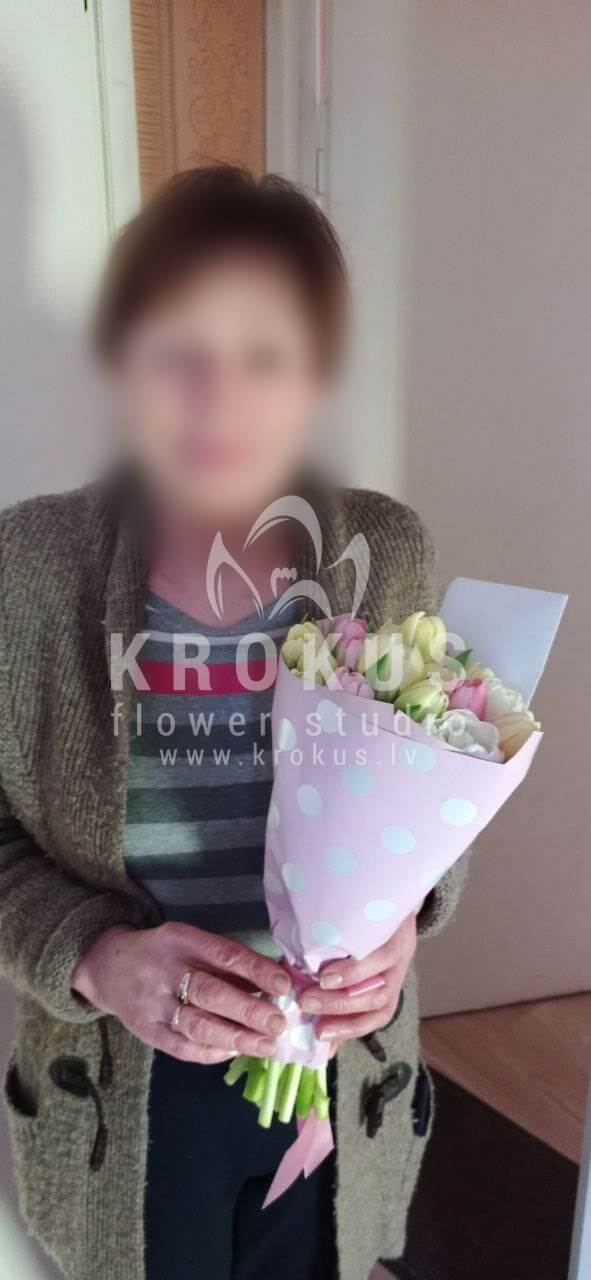 Deliver flowers to Rīga (tulipspeony tulips )