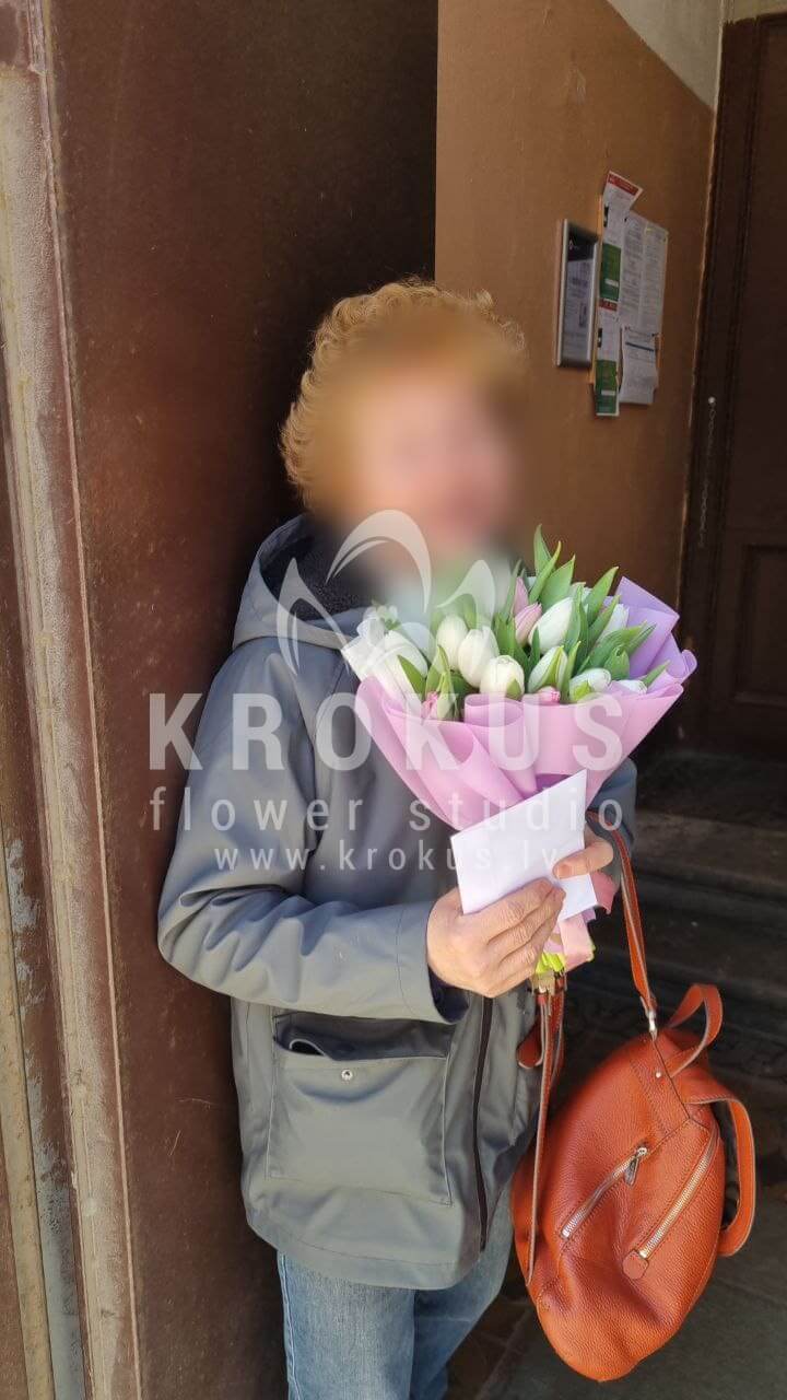 Deliver flowers to Rīga (tulips)