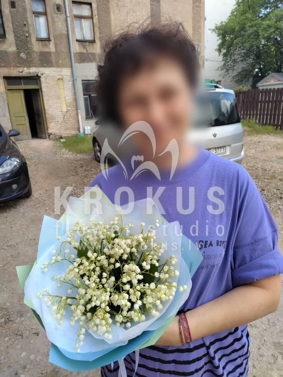 Доставка цветов в город Рига (ландыш)