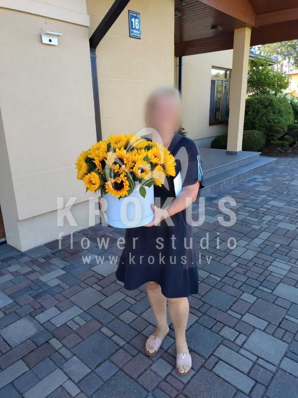 Deliver flowers to Spilve (sunflowers)
