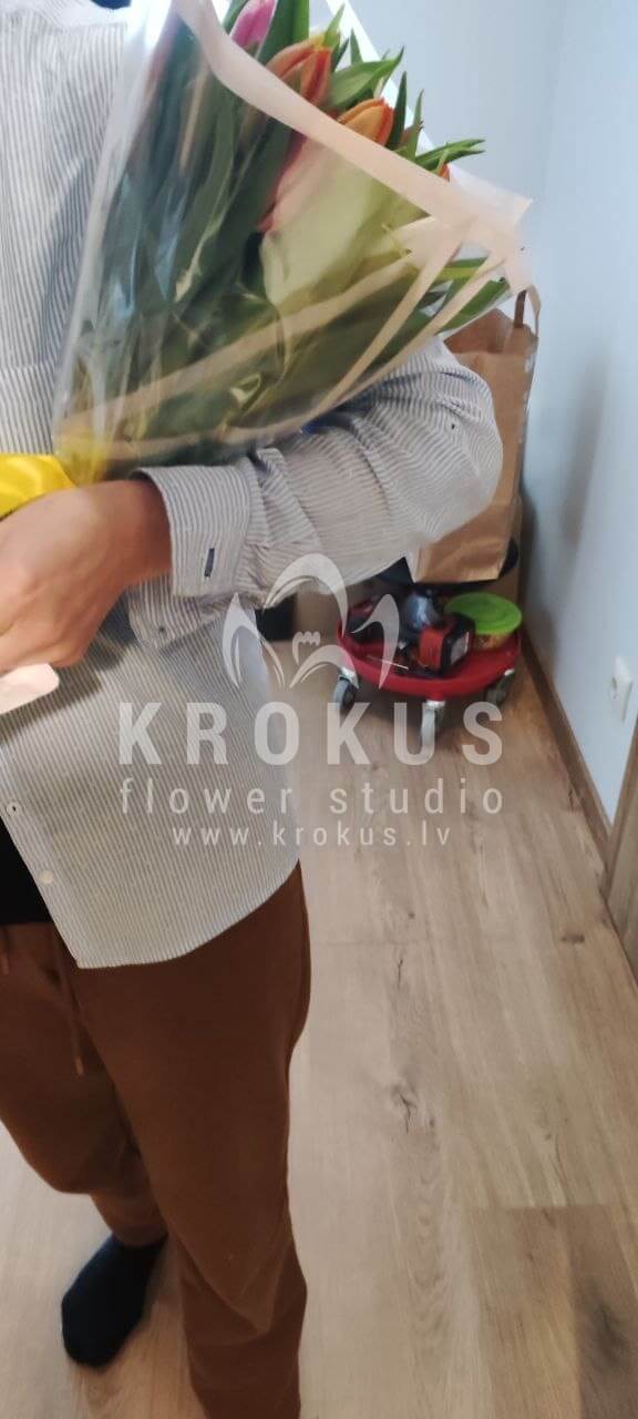 Deliver flowers to Rīga (tulips)