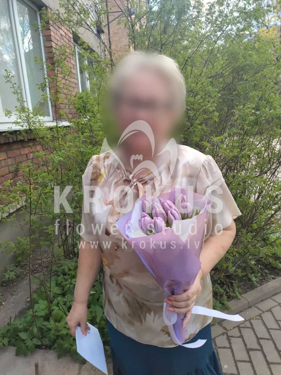 Deliver flowers to Rīga (tulipspeony tulips )