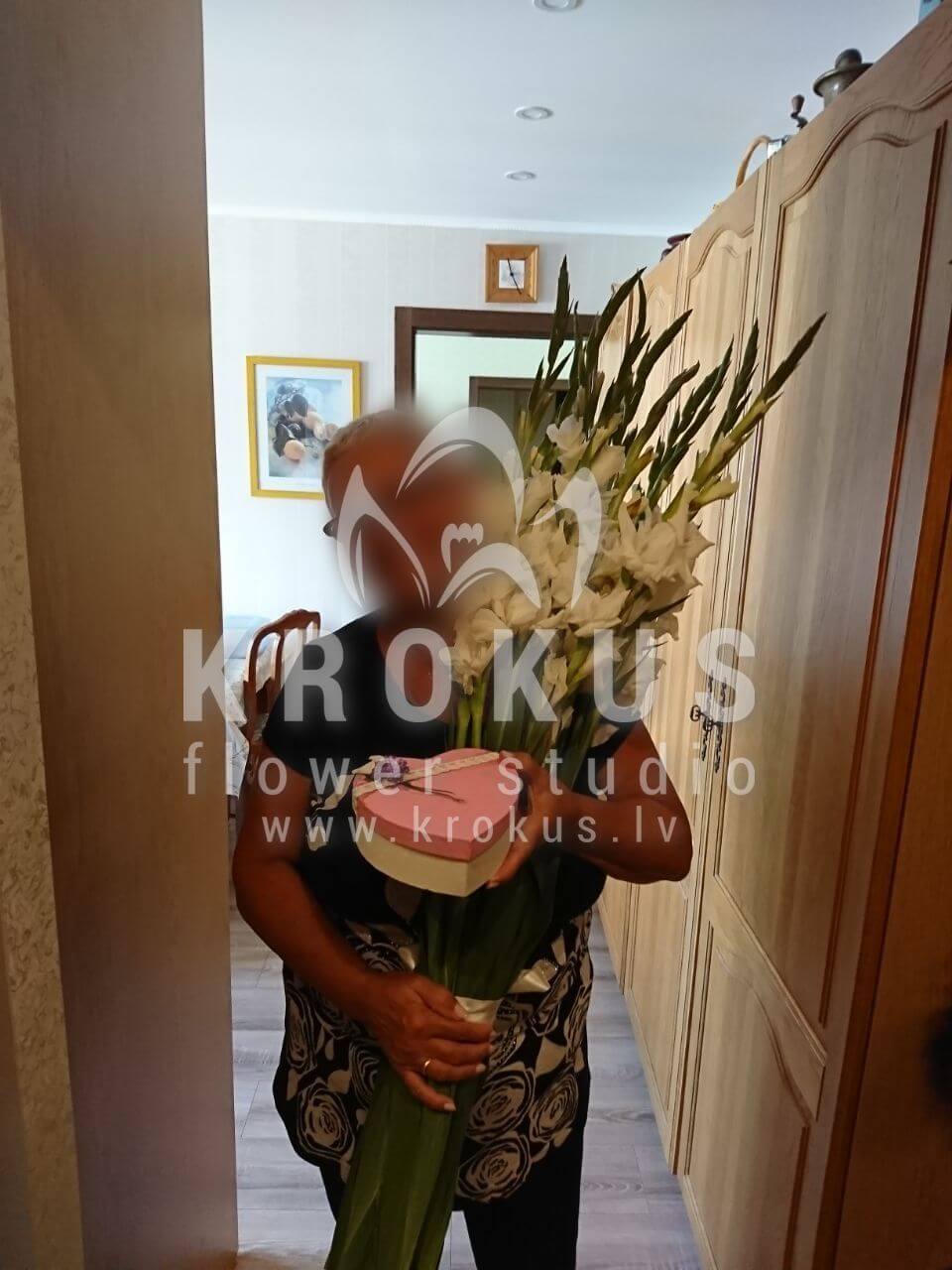 Deliver flowers to Jūrmala (gladioli)