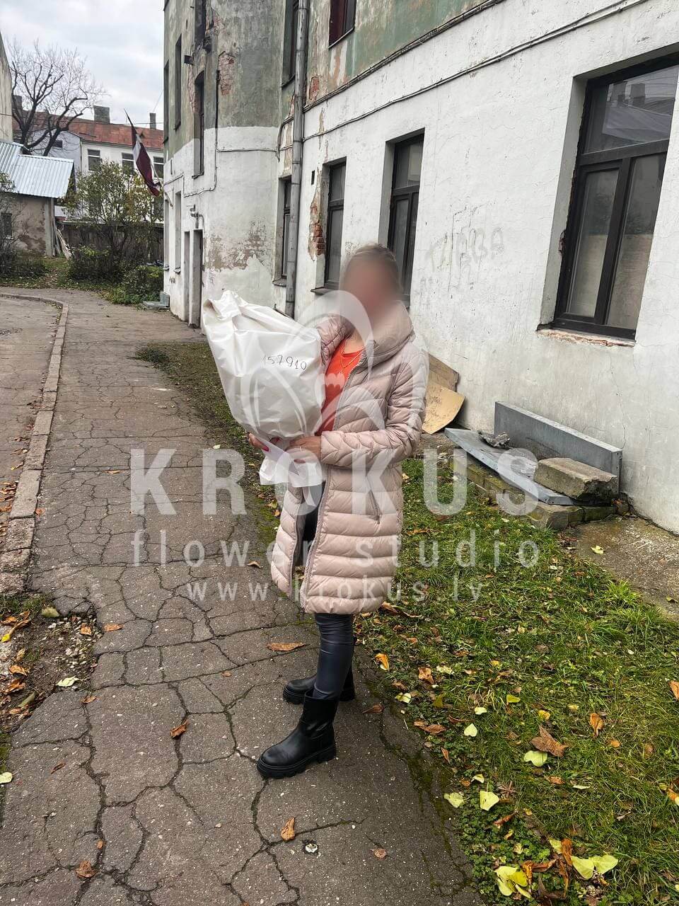 Ziedu piegāde Latvia  (rozā rozesranunkuļineļķesbrunijakokvilnanobilis egle)