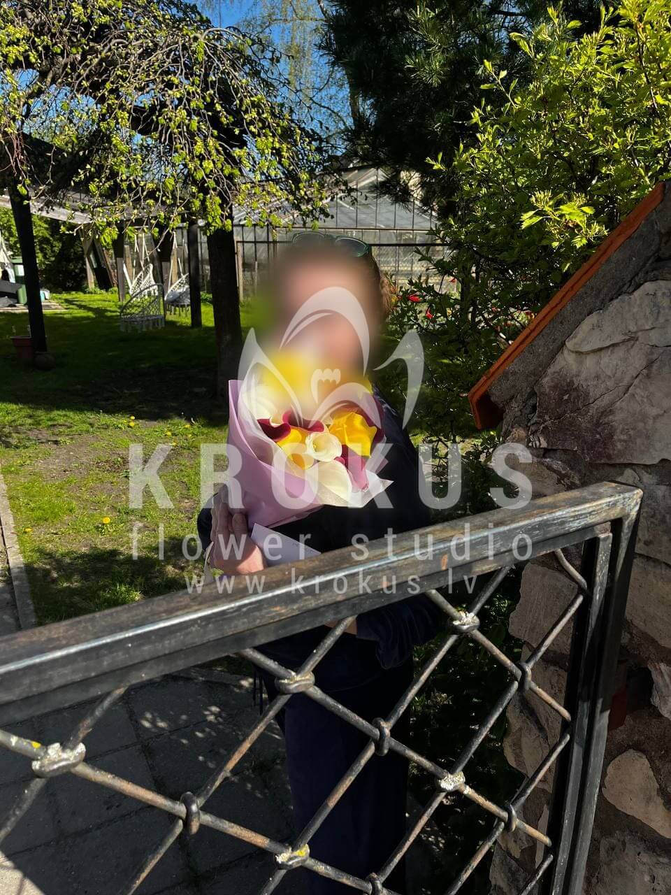 Deliver flowers to Kalngale (calla lilies)