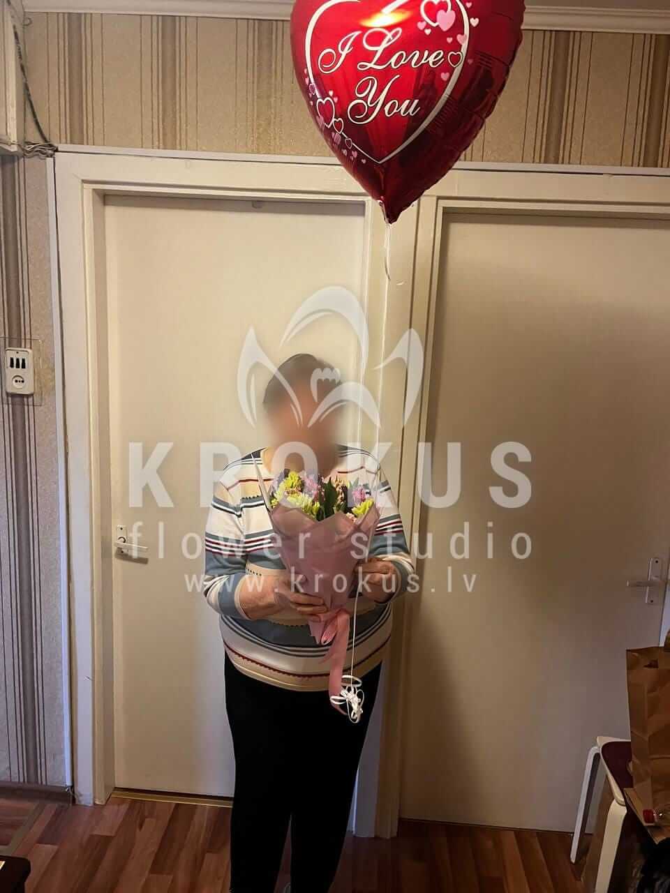 Ziedu piegāde Latvia Rīga (hiacintepistācija)
