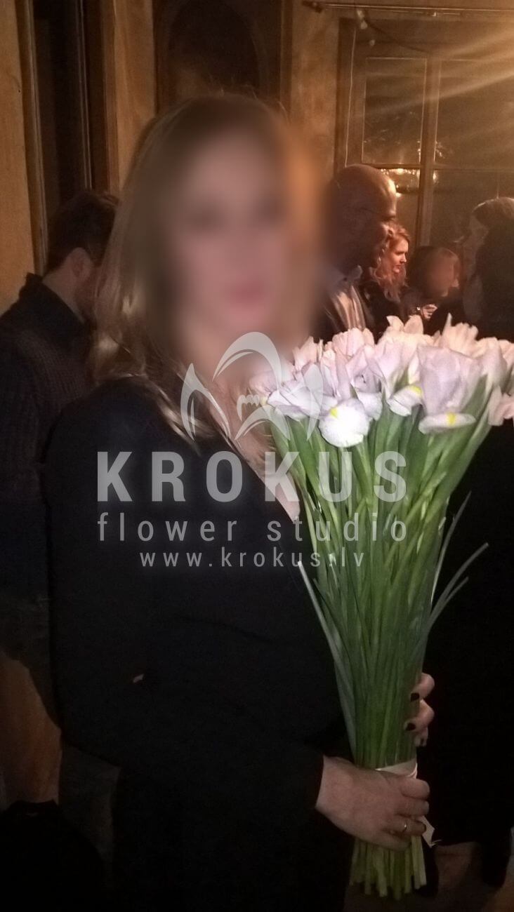 Deliver flowers to Latvia (irises)