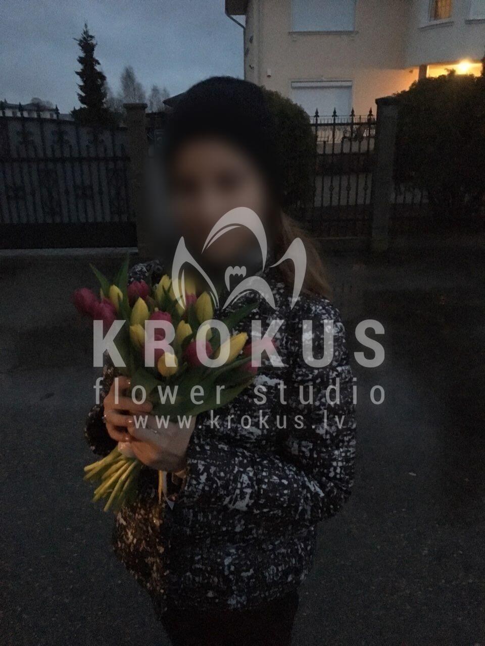 Доставка цветов в город Mārupe (тюльпаны)