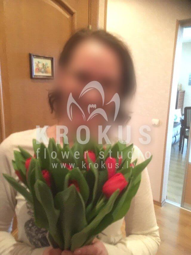 Deliver flowers to Rīga (tulips)