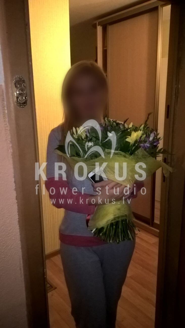 Deliver flowers to Latvia (freesiaamborella)