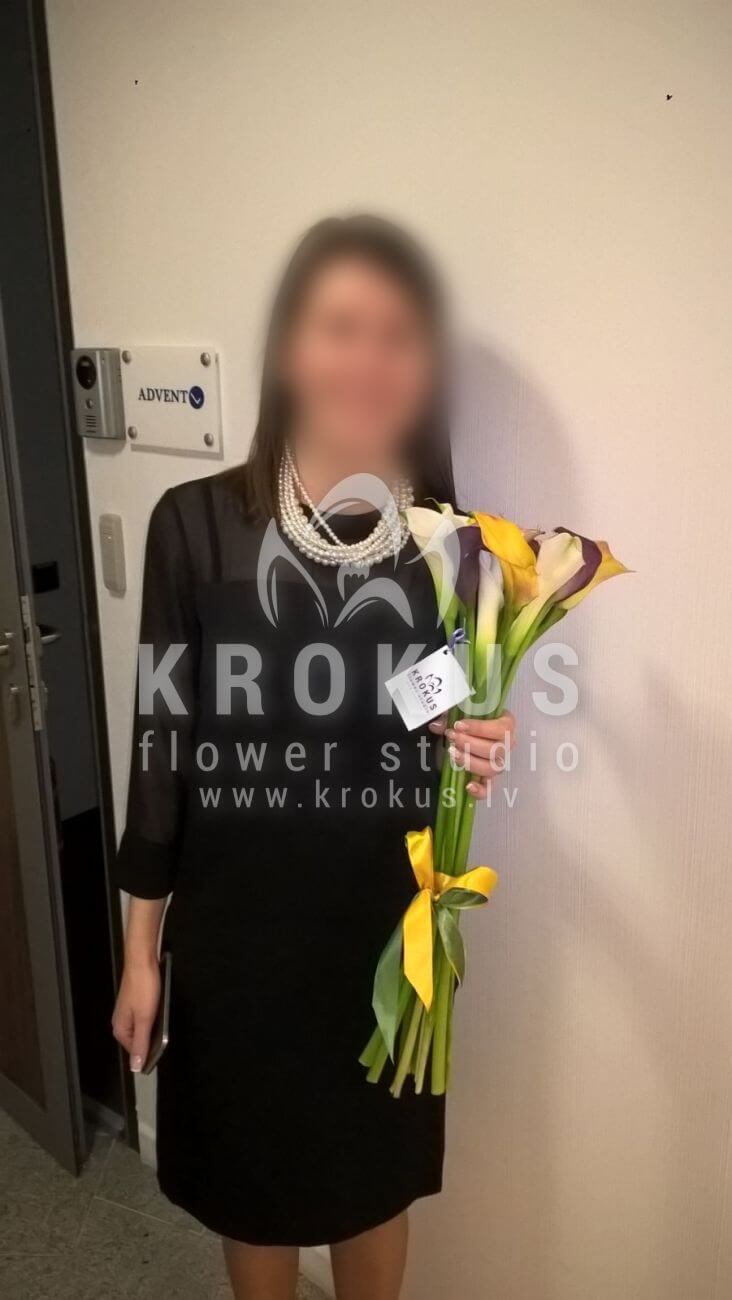 Доставка цветов в город Latvia (каллы)