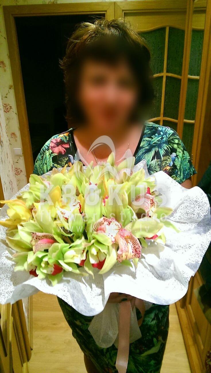 Deliver flowers to Latvia (orchids)