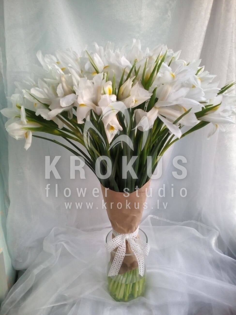 Deliver flowers to Latvia (irises)