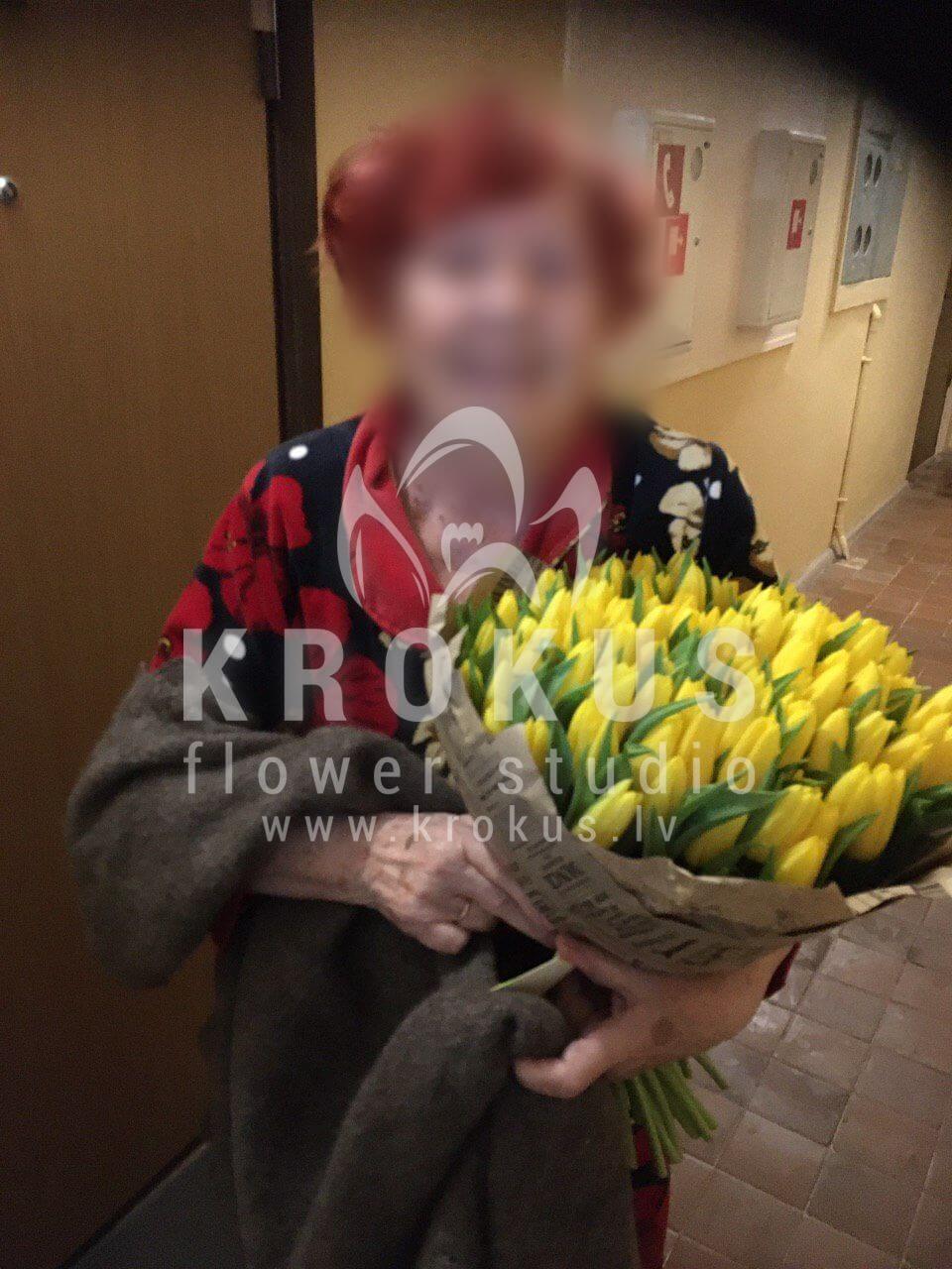 Deliver flowers to Rīga (tulips)