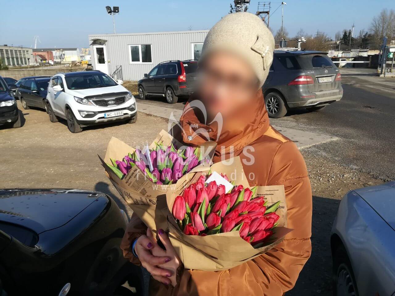 Deliver flowers to Rīga (tulips)