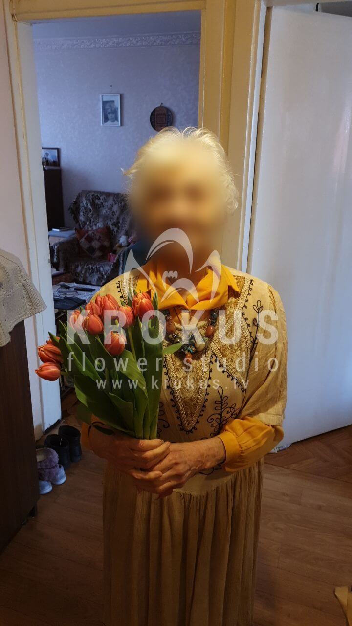 Deliver flowers to Rīga (tulipspeony tulips )