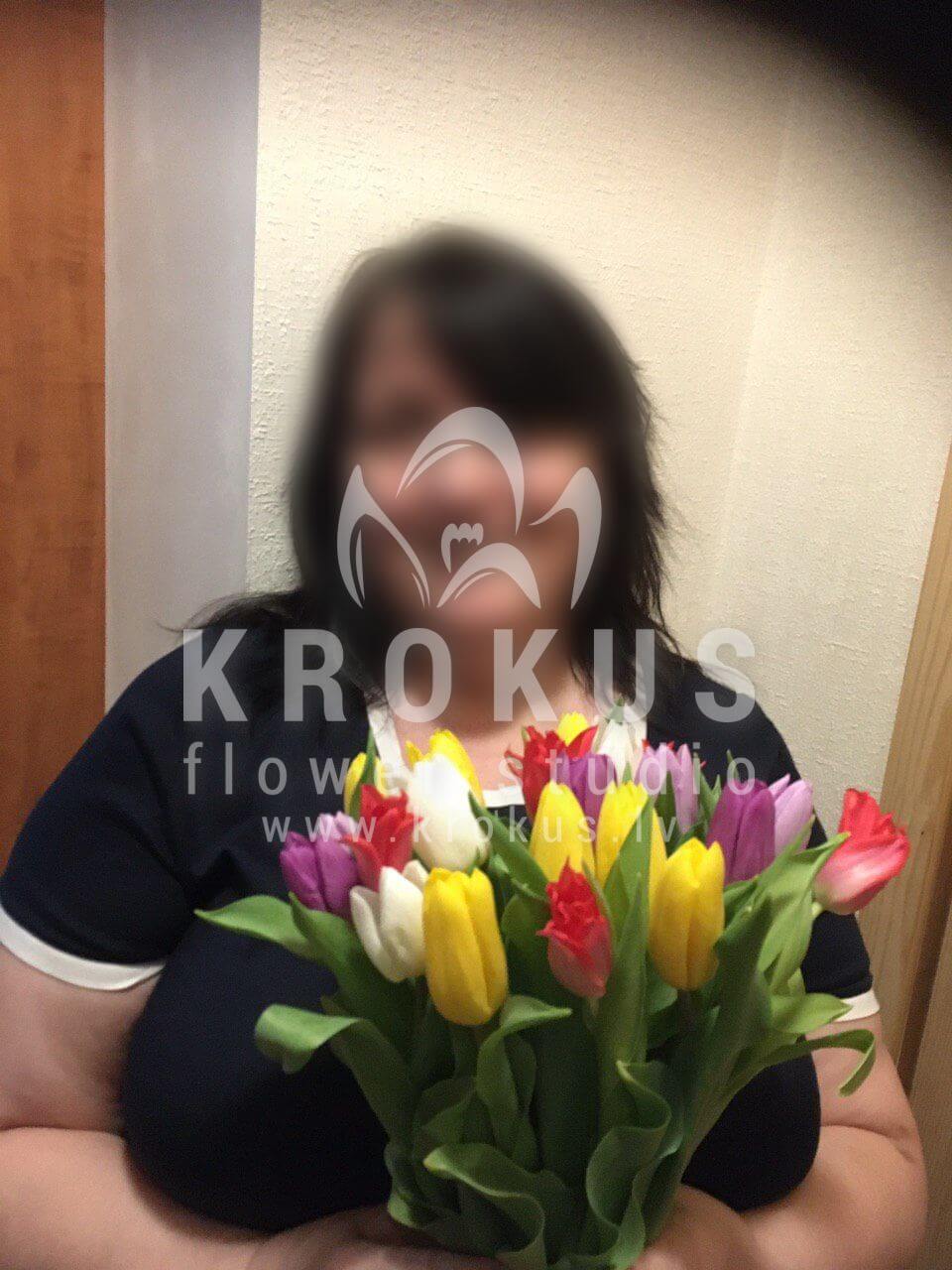 Deliver flowers to Rīga (tulips)