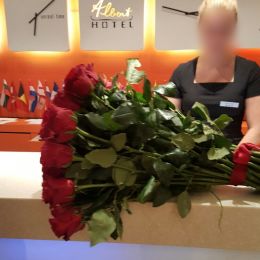 Ziedu piegāde uz  pilsētu. Atskaite Nr. 86