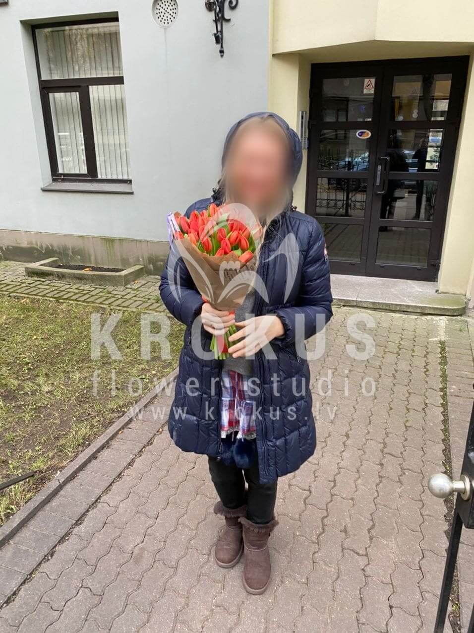 Deliver flowers to Rīga (tulips)