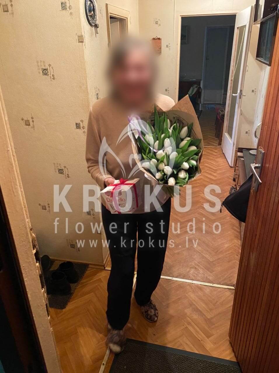 Deliver flowers to Rīga (tulipspeony tulips )