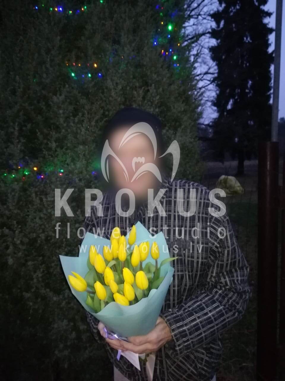 Deliver flowers to Jaunmārupe (tulips)
