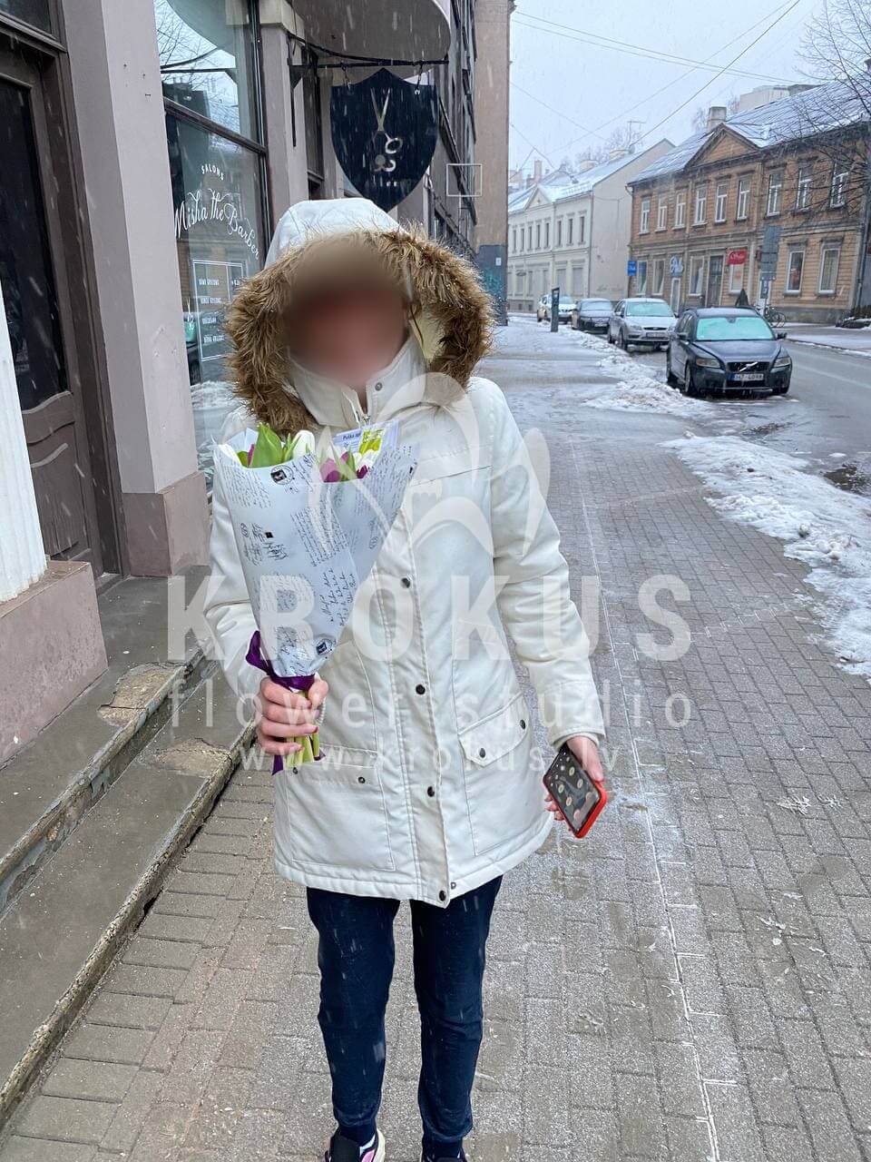 Deliver flowers to Rīga (tulips)