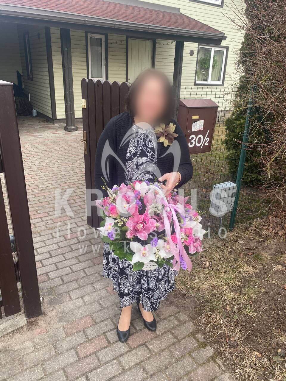Ziedu piegāde Latvia Mārupe (krūmrozesrozā rozesorhidejaswaxflowersalal (goltjēra)statice)
