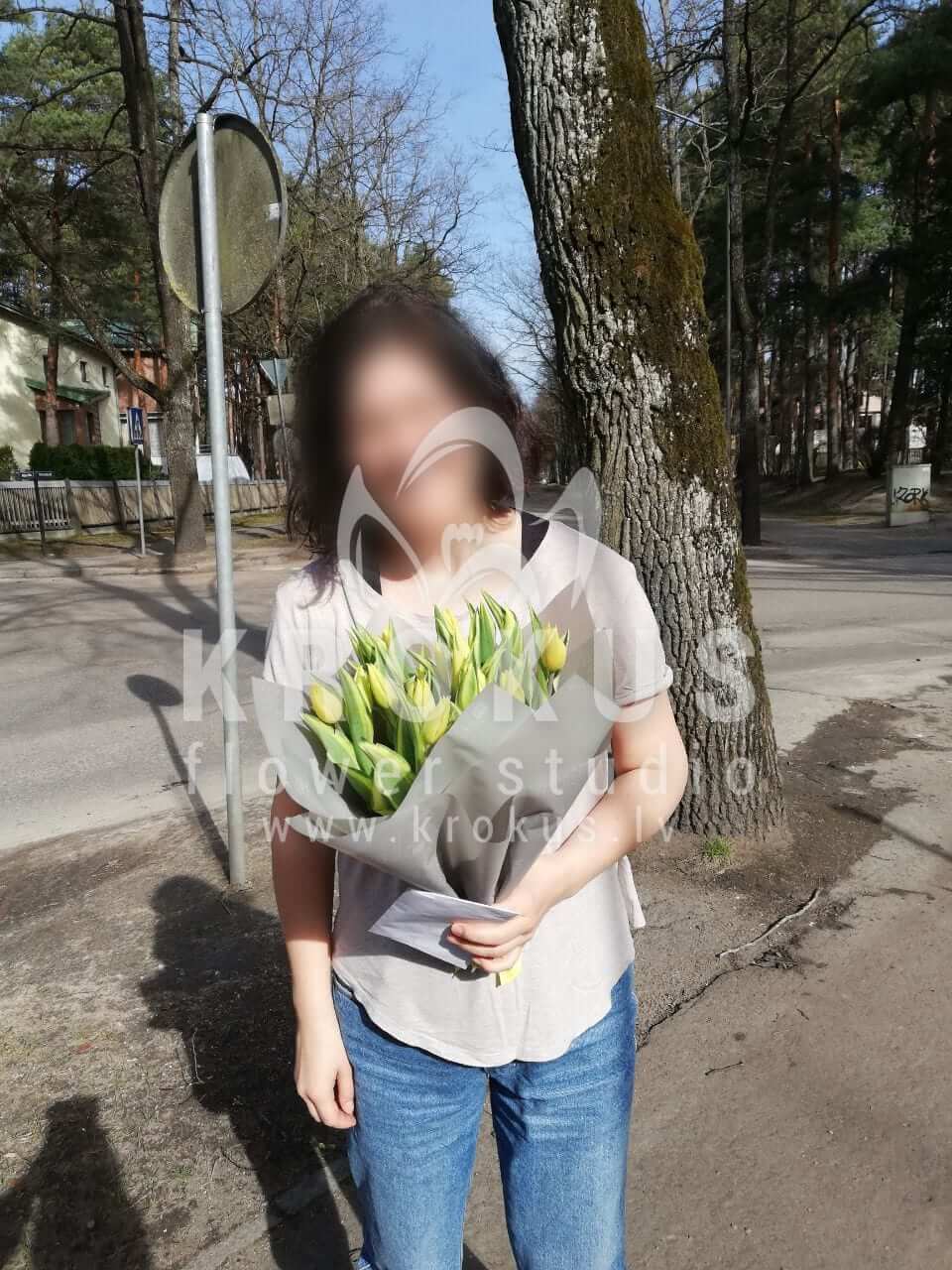 Доставка цветов в город Jūrmala (тюльпаны)