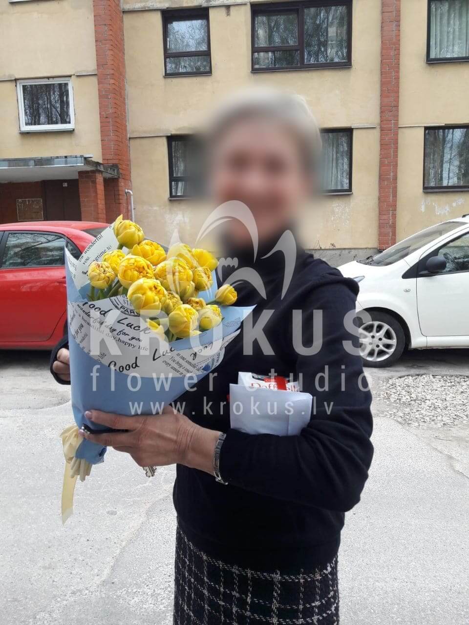 Доставка цветов в город Baloži (астра)