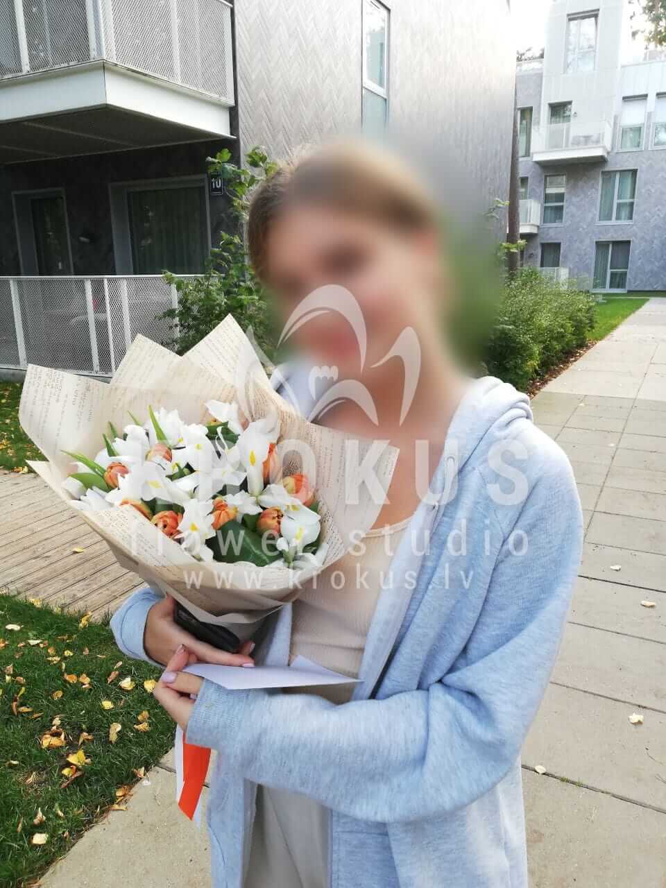 Доставка цветов в город Jūrmala (ирисыпионовидные тюльпаны)
