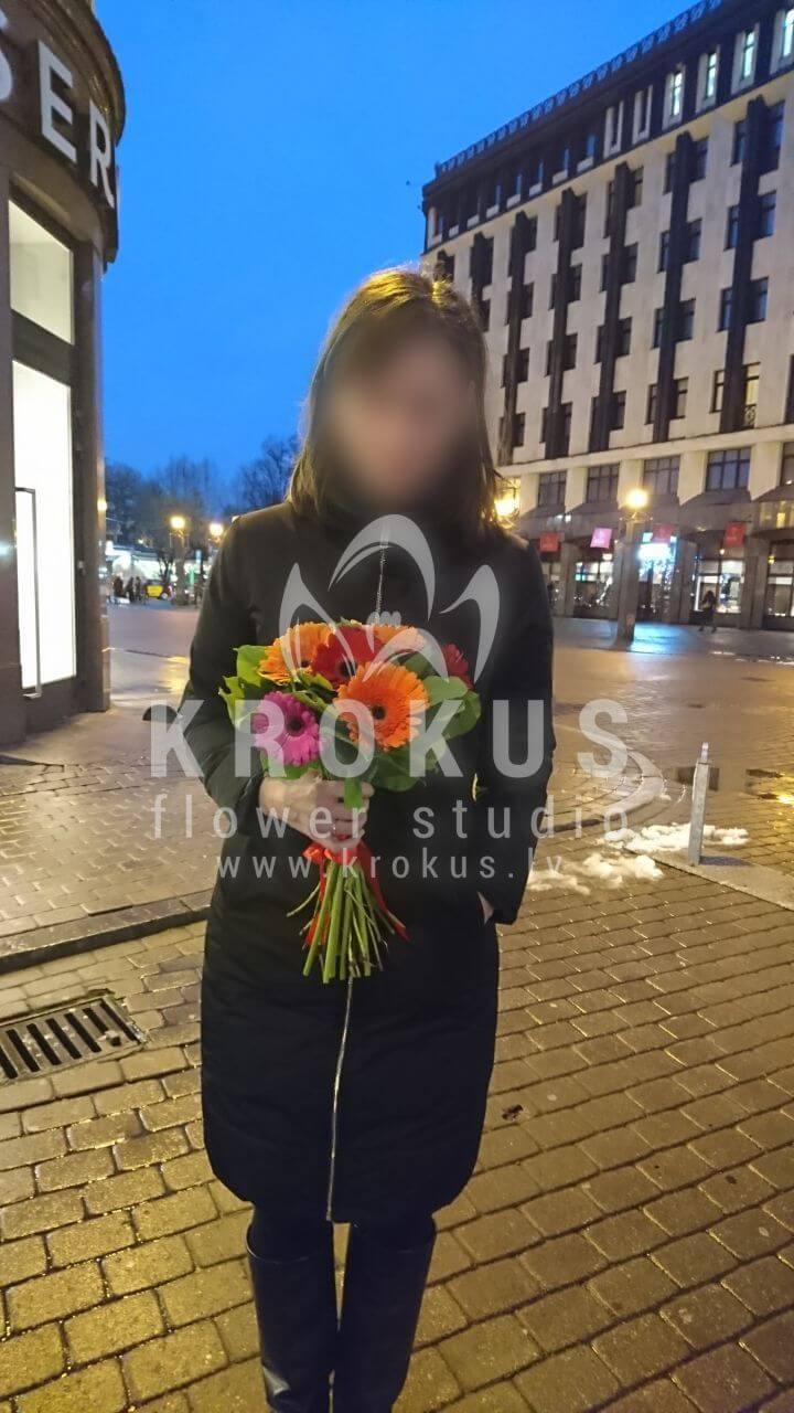 Доставка цветов в город Latvia (салалгерберы)