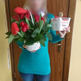 Доставка цветов в город Rīga. Отчёт № 2073