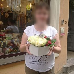 Доставка цветов в город Rīga. Отчёт № 2578