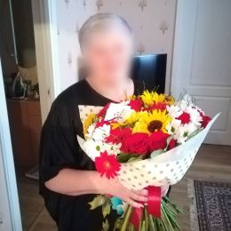 Ziedu piegāde uz Salaspils pilsētu. Atskaite Nr. 2987