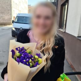 Доставка цветов в город Rīga. Отчёт № 6951