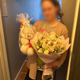 Доставка цветов в город Rīga. Отчёт № 6953