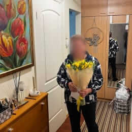 Доставка цветов в город Rīga. Отчёт № 7043
