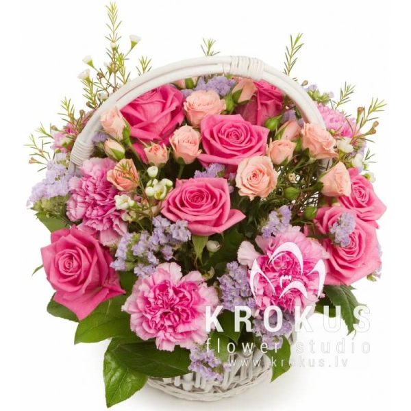 Basket of flowers "Fairy"