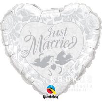 Balloon Just Married с круглосуточной доставкой по Риге и Латвии | Krokus.lv