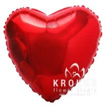 Гелиевый шарик Red Heart 46cm с круглосуточной доставкой по Риге и Латвии | Krokus.lv