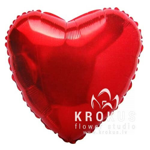 Foil Balloon Red Heart 46cm