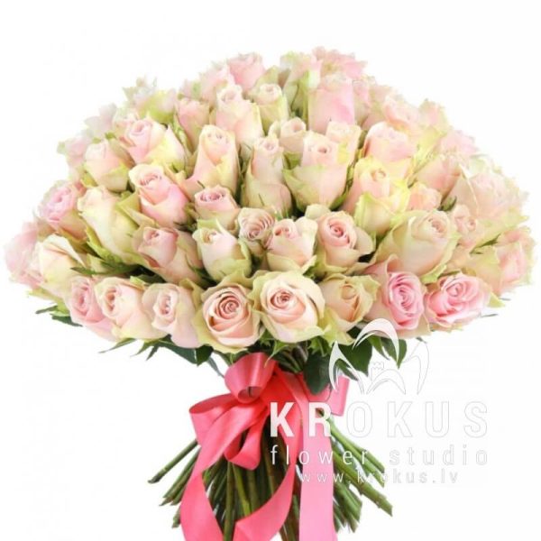 Bouquet of Pink Athena roses