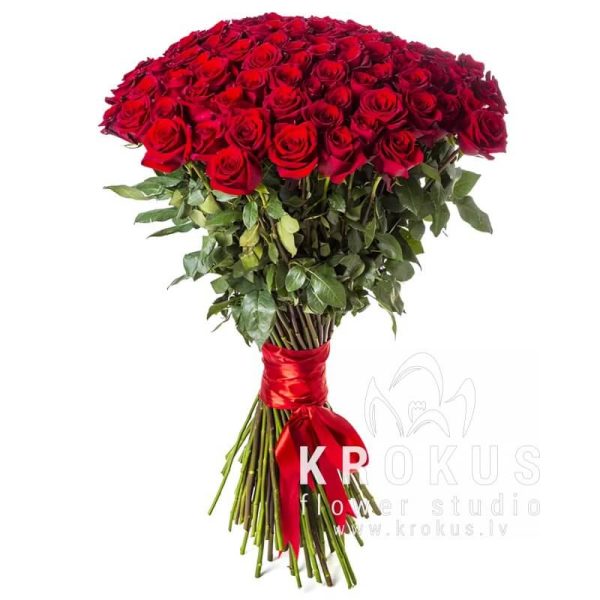 Высокие красные розы 1метр ❤️