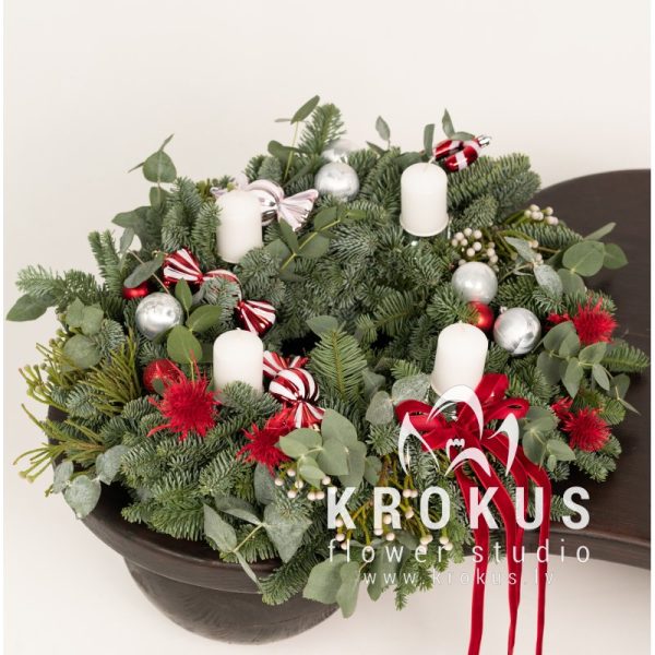 Christmas wreath ''Candy malibu''