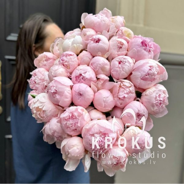 Pink peonies